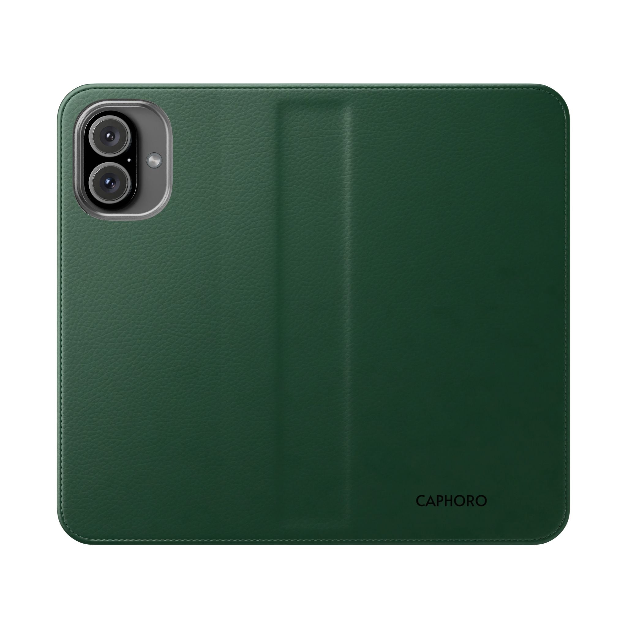 Leather Flip Phone Case with Card Slots — Slim Magnetic Wallet Cover