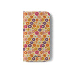 Retro Floral Flip Phone Case — Wallet Flip Case with Card Slots