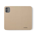 Leather Flip Phone Case with Card Slots — Magnetic Folio Wallet Case