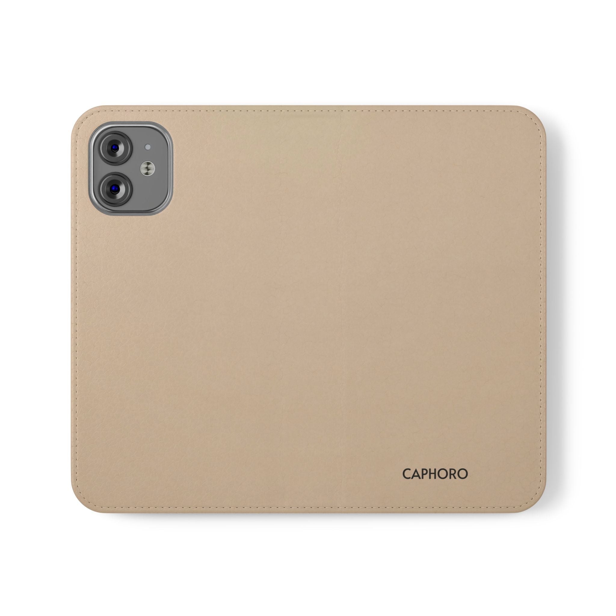 Leather Flip Phone Case with Card Slots — Magnetic Folio Wallet Case