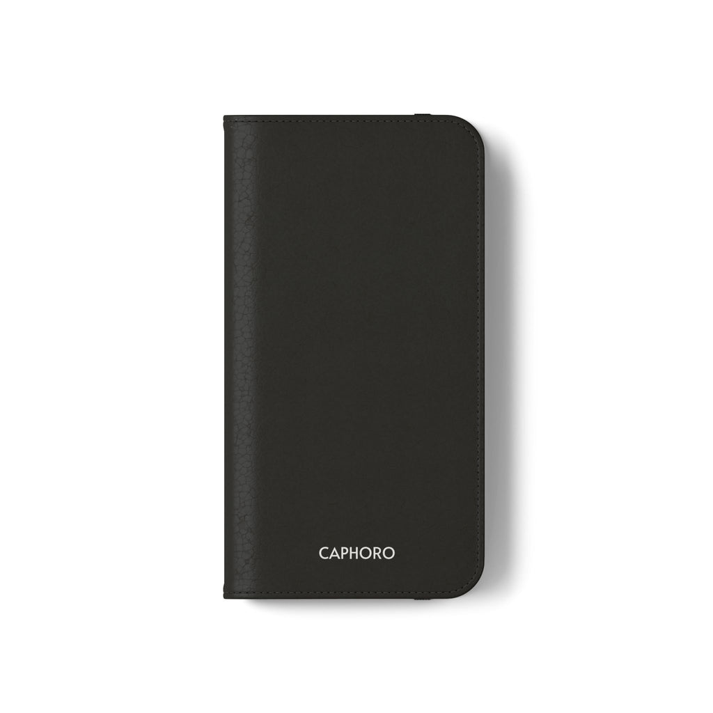 Leather Flip Case Wallet - Slim Magnetic Phone Cover with Card Slots