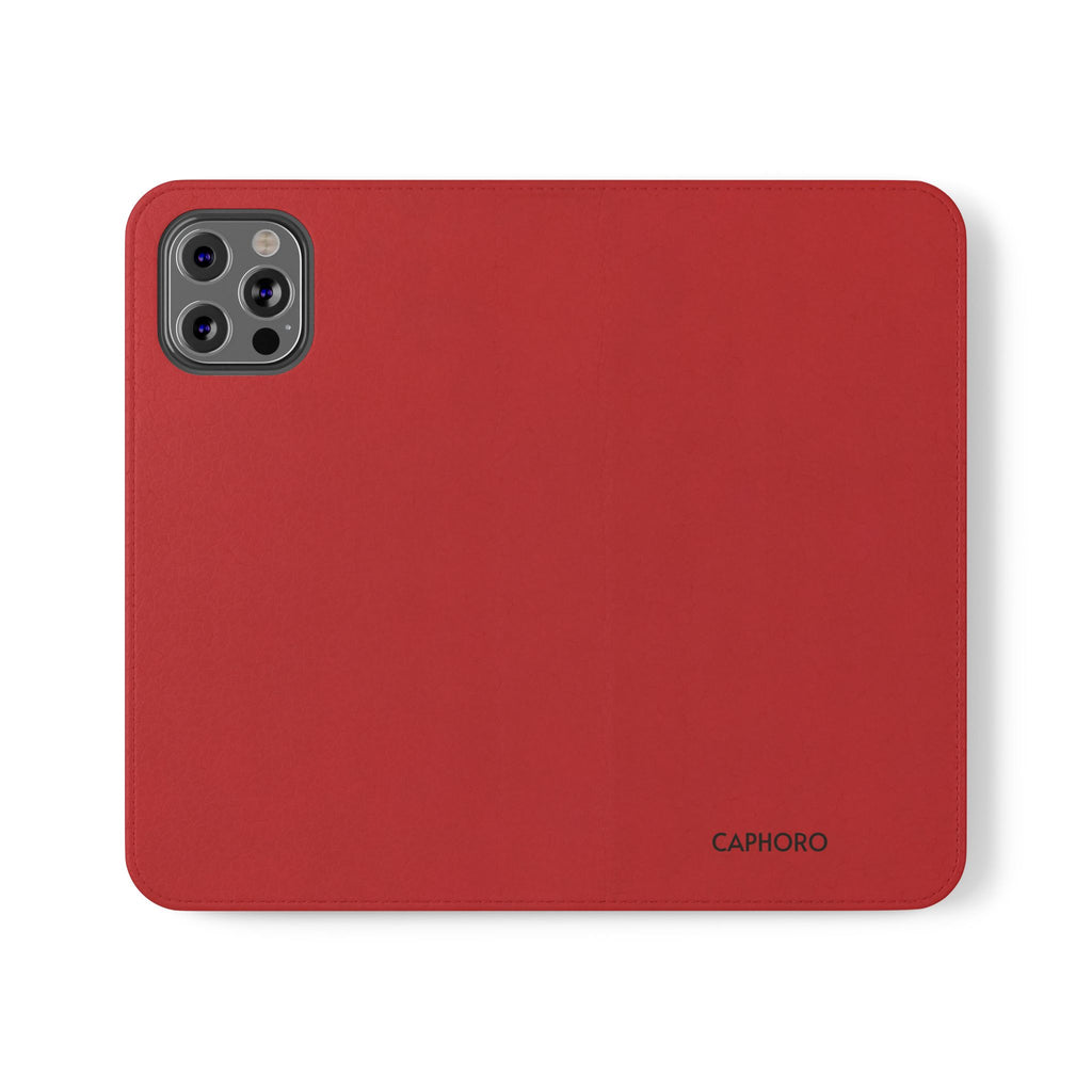 Leather Flip Phone Case with Card Slots — Magnetic Wallet Cover