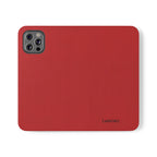 Leather Flip Phone Case with Card Slots — Magnetic Wallet Cover