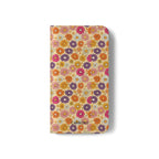 Retro Floral Flip Phone Case — Wallet Flip Case with Card Slots