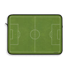 Soccer Field Laptop Sleeve – Green Football Pitch Protective Case