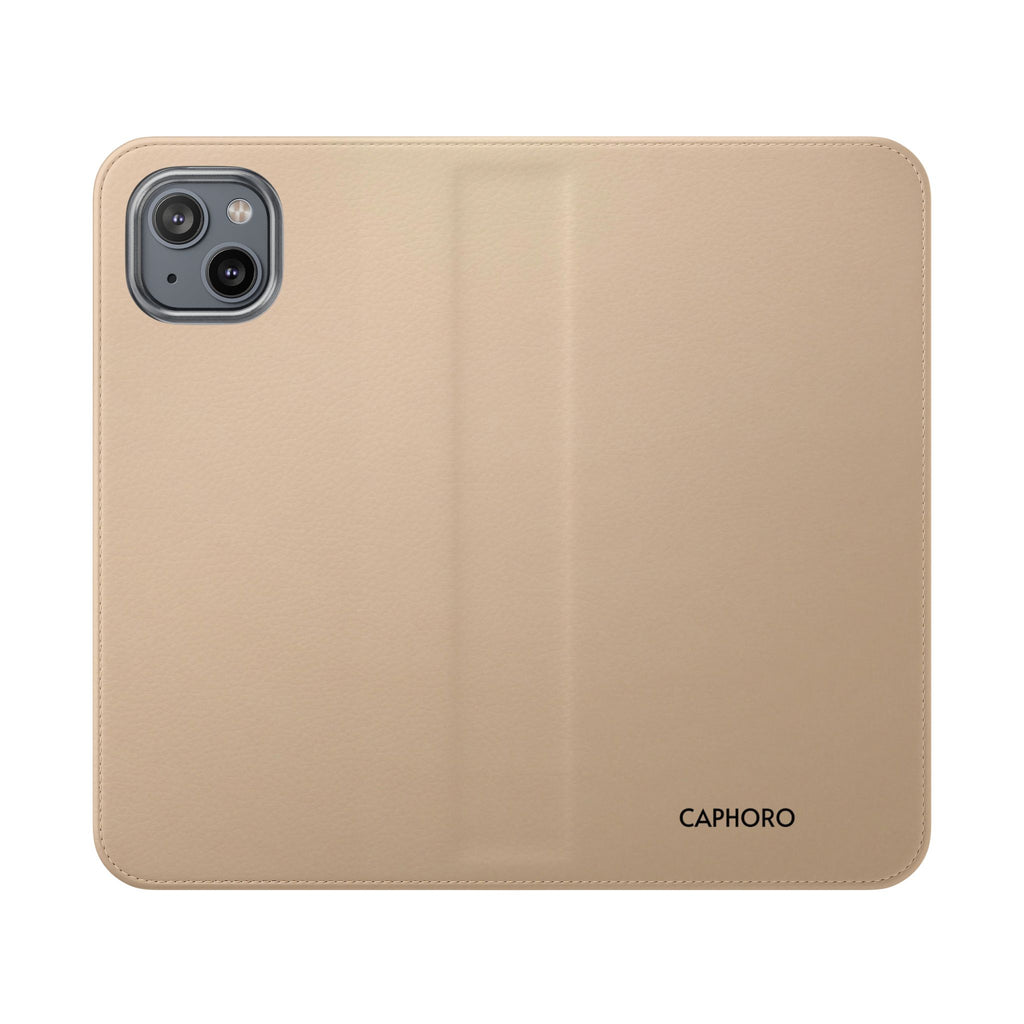 Leather Flip Phone Case with Card Slots — Magnetic Folio Wallet Case