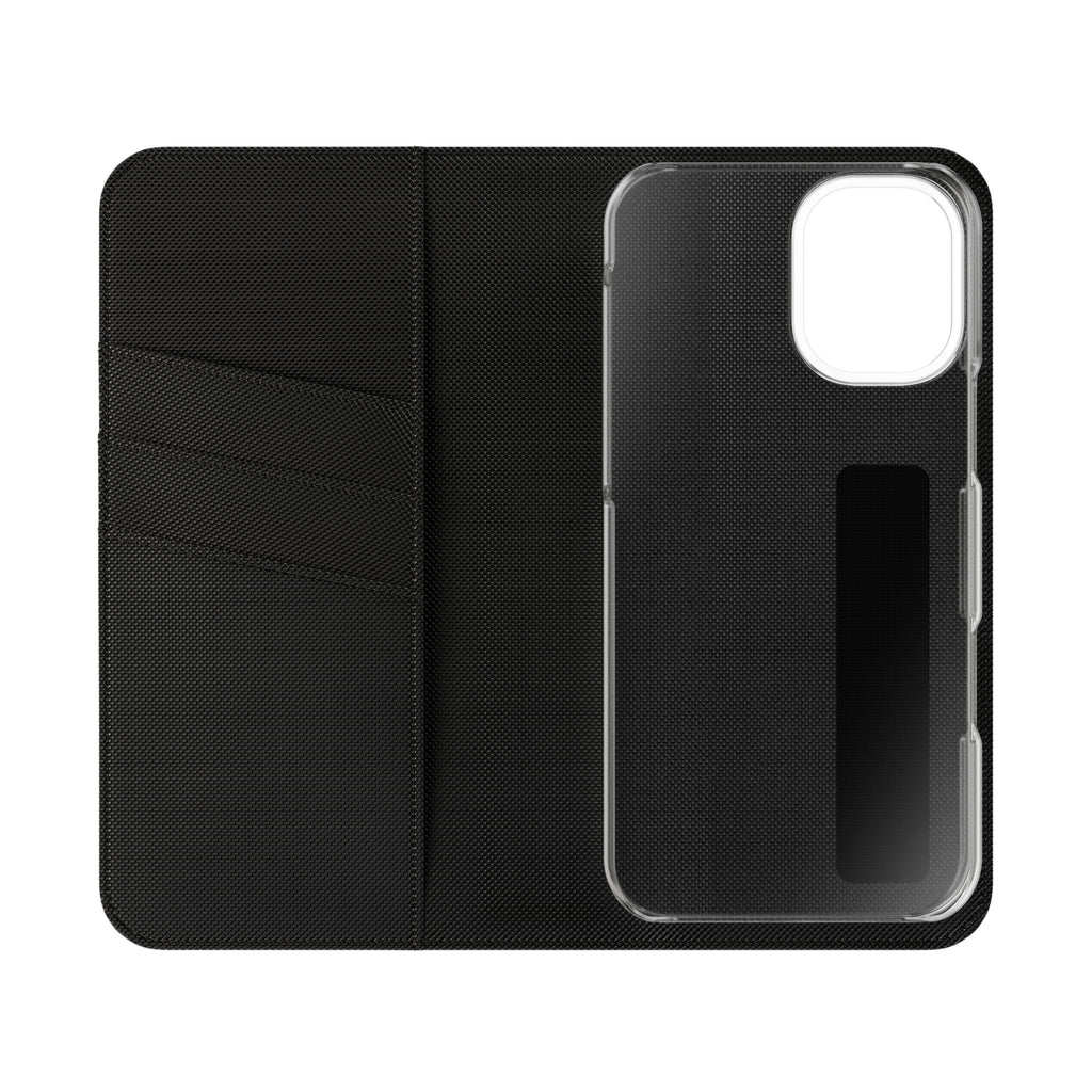 Leather Flip Case Wallet - Slim Magnetic Phone Cover with Card Slots