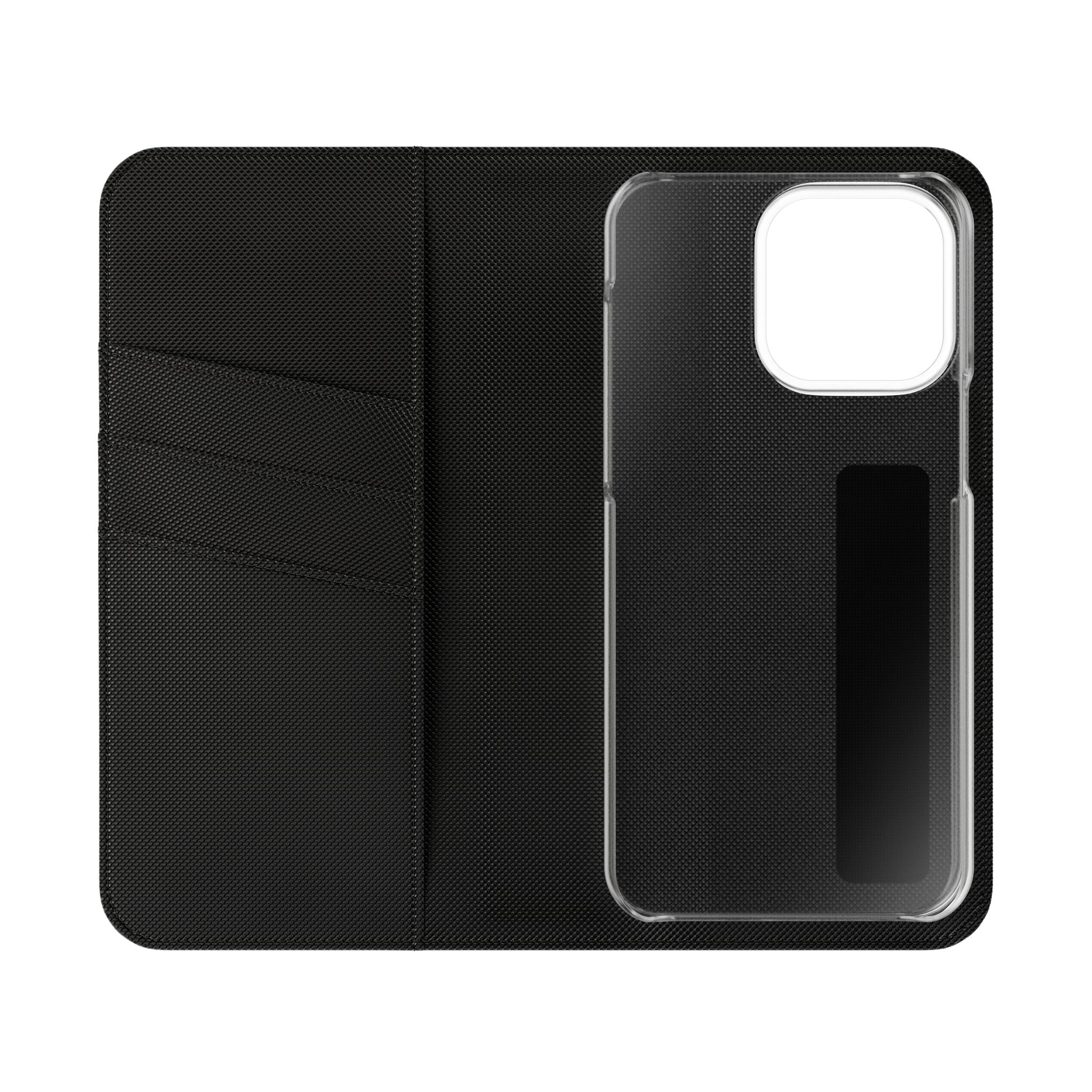 Leather Flip Case Wallet - Slim Magnetic Phone Cover with Card Slots