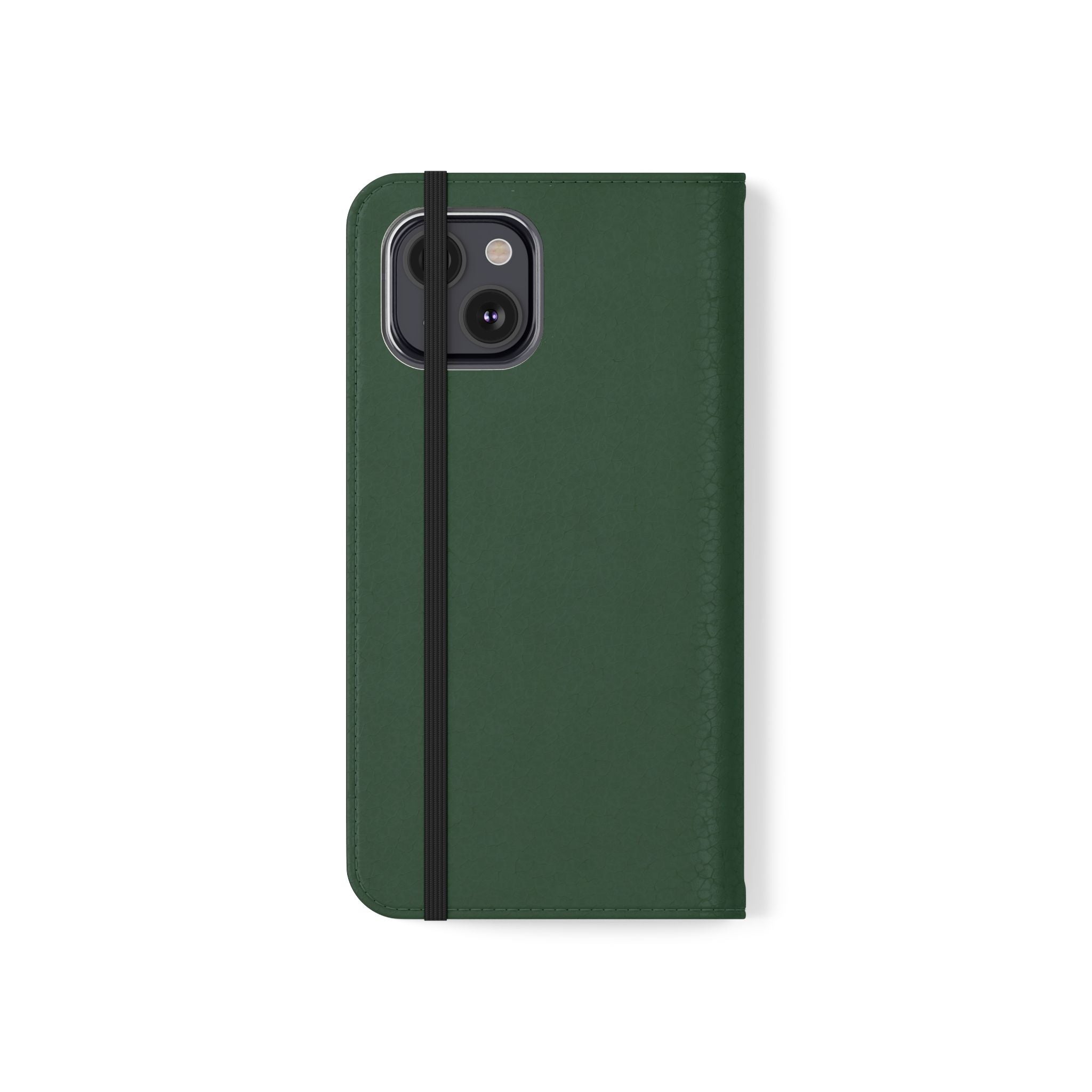 Leather Flip Phone Case with Card Slots — Slim Magnetic Wallet Cover