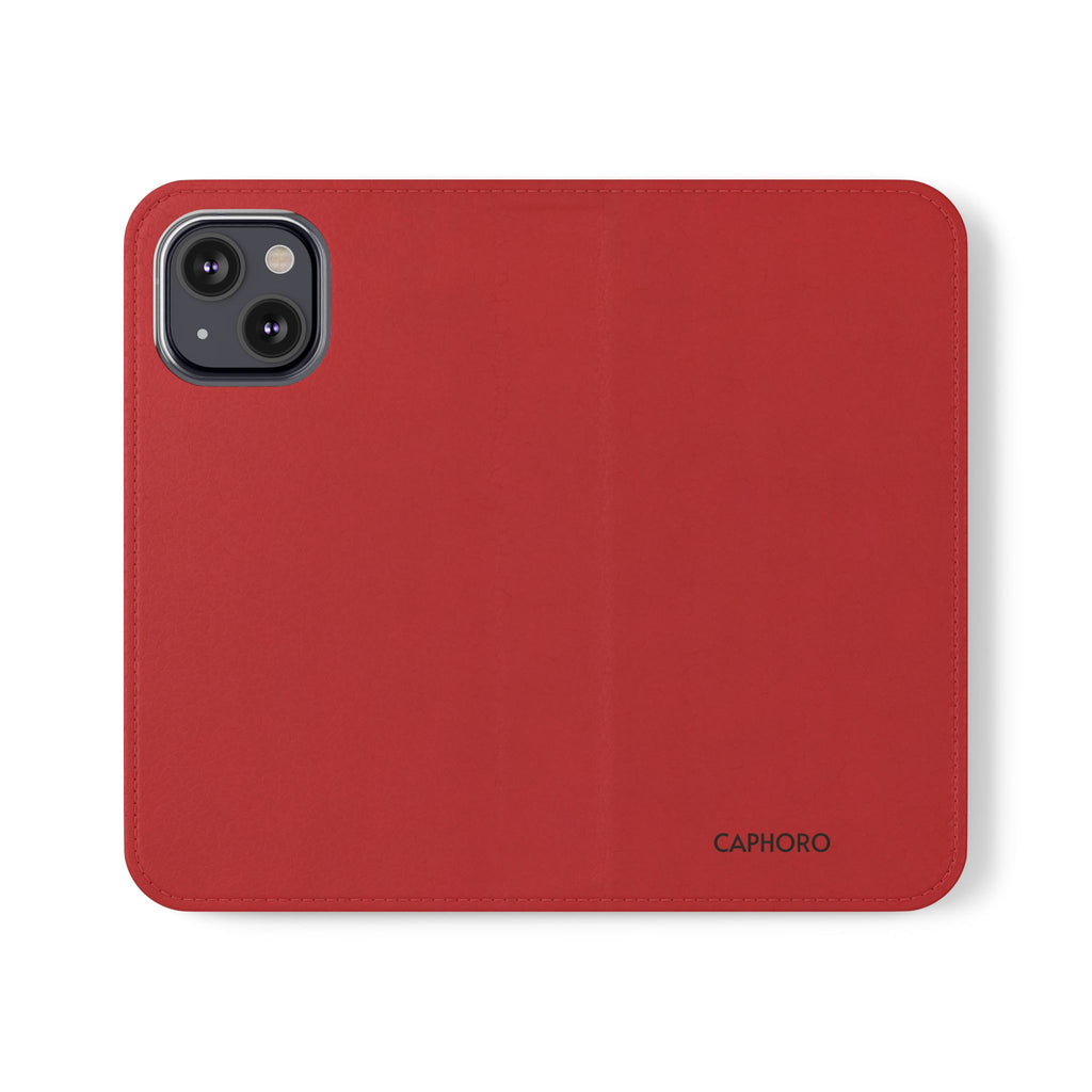 Leather Flip Phone Case with Card Slots — Magnetic Wallet Cover