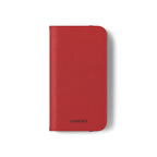 Leather Flip Phone Case with Card Slots — Magnetic Wallet Cover