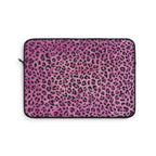 Pink Leopard Laptop Sleeve — Protective Animal Print Case for 13"-15" Laptops