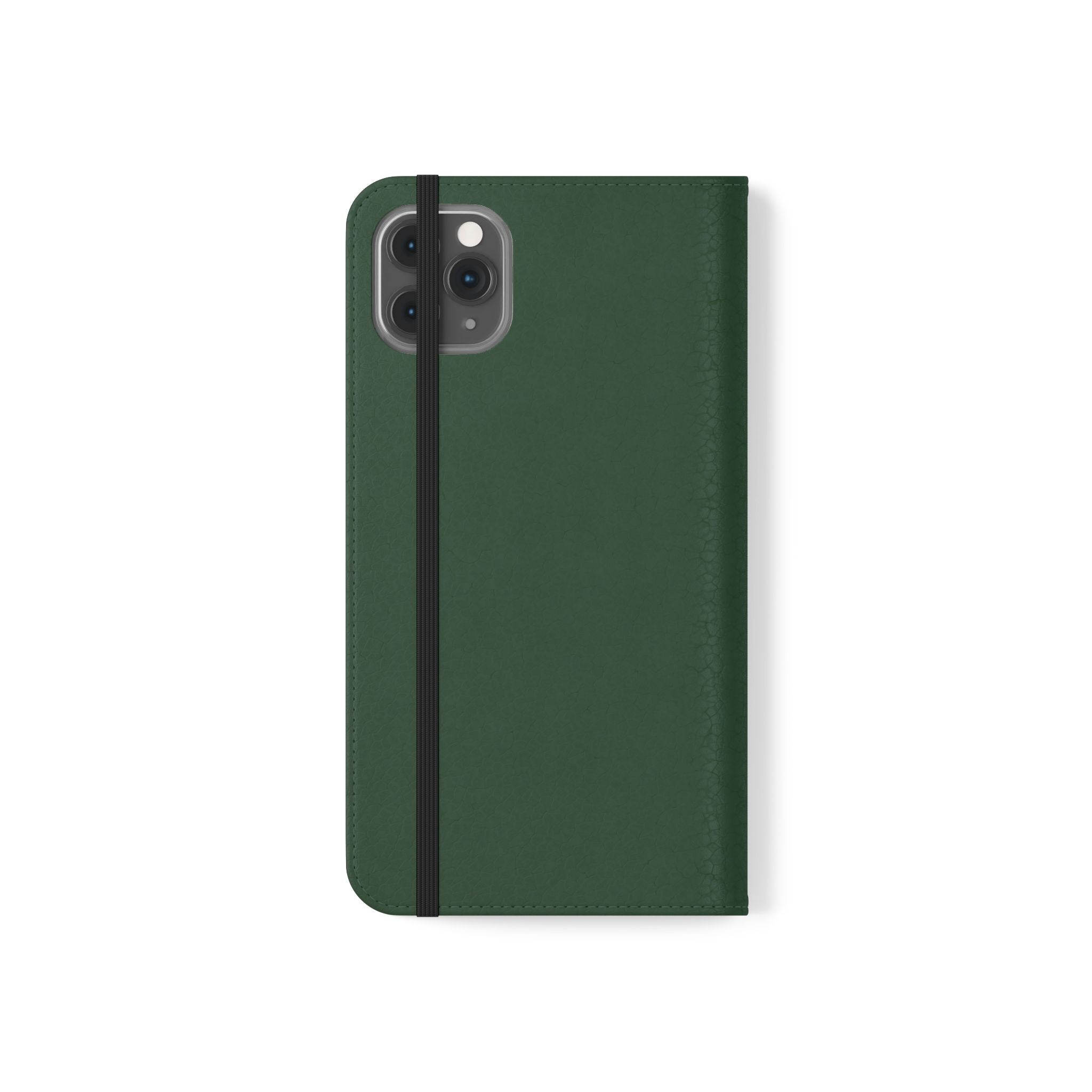 Leather Flip Phone Case with Card Slots — Slim Magnetic Wallet Cover