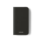 Leather Flip Case Wallet - Slim Magnetic Phone Cover with Card Slots