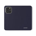 Leather Flip Phone Case with Card Slots – Magnetic Wallet Cover for iPhone