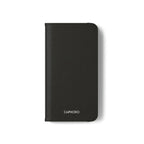 Leather Flip Case Wallet - Slim Magnetic Phone Cover with Card Slots