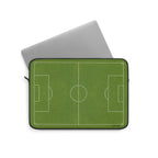 Soccer Field Laptop Sleeve – Green Football Pitch Protective Case