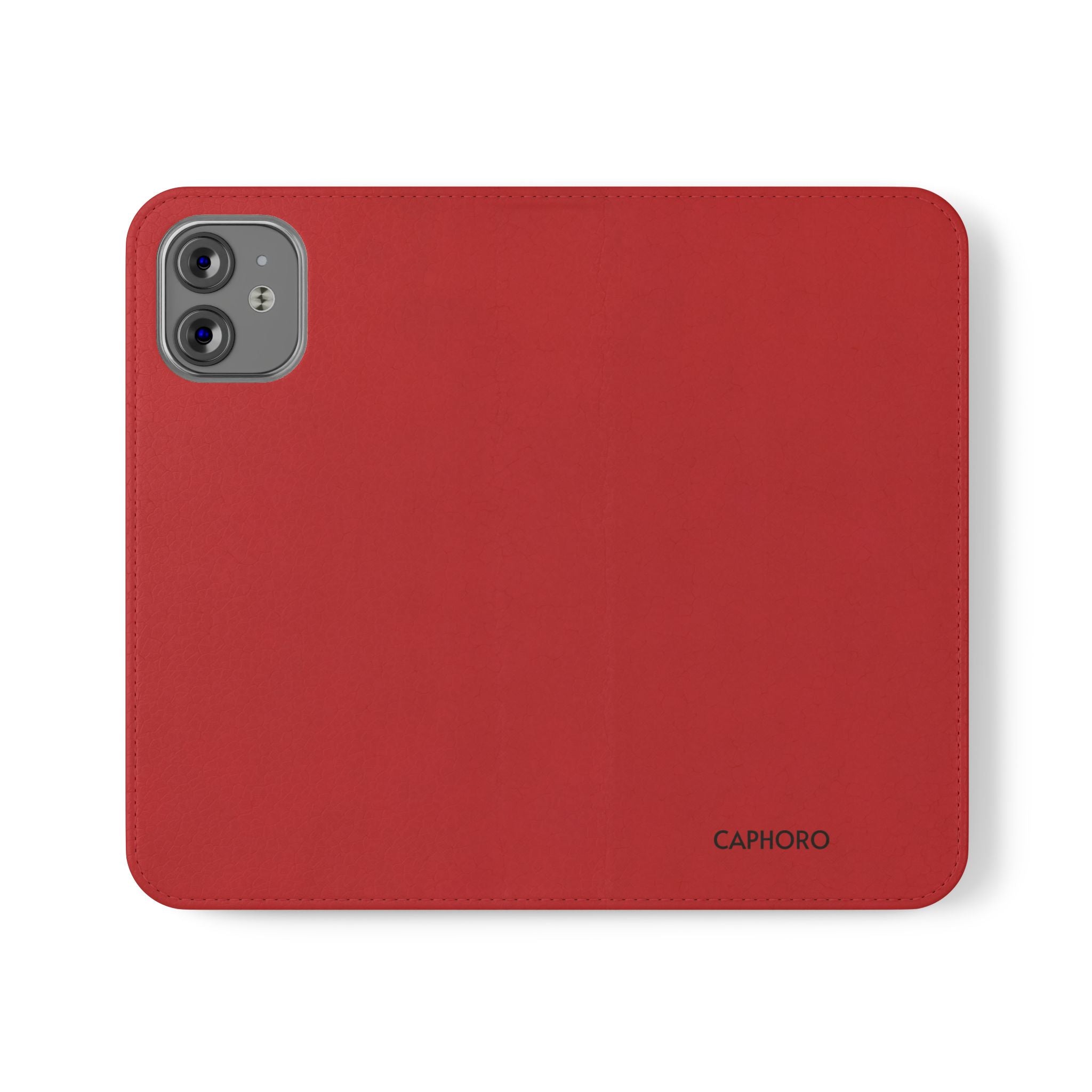 Leather Flip Phone Case with Card Slots — Magnetic Wallet Cover