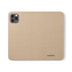 Leather Flip Phone Case with Card Slots — Magnetic Folio Wallet Case