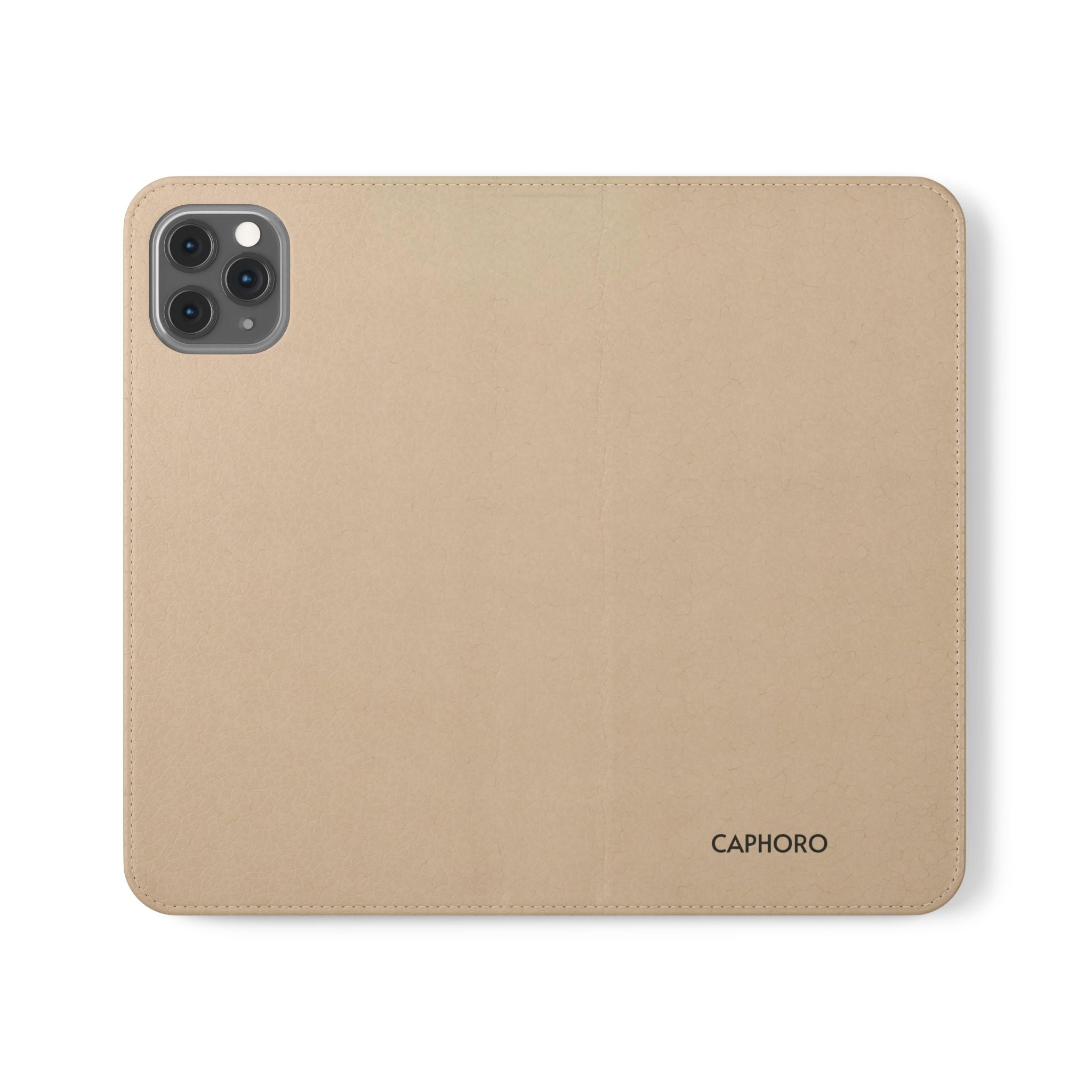 Leather Flip Phone Case with Card Slots — Magnetic Folio Wallet Case