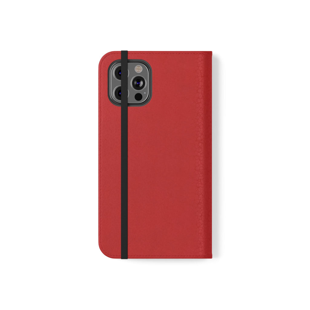 Leather Flip Phone Case with Card Slots — Magnetic Wallet Cover