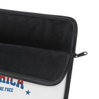 Patriotic America Laptop Sleeve – 'America: Land of the Free' Statue of Liberty Design