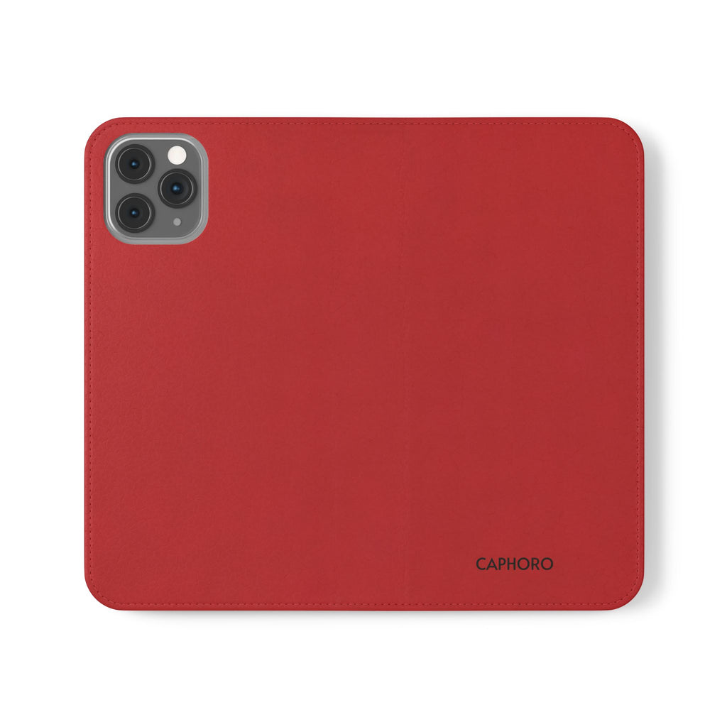 Leather Flip Phone Case with Card Slots — Magnetic Wallet Cover