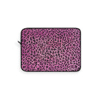 Pink Leopard Laptop Sleeve — Protective Animal Print Case for 13"-15" Laptops