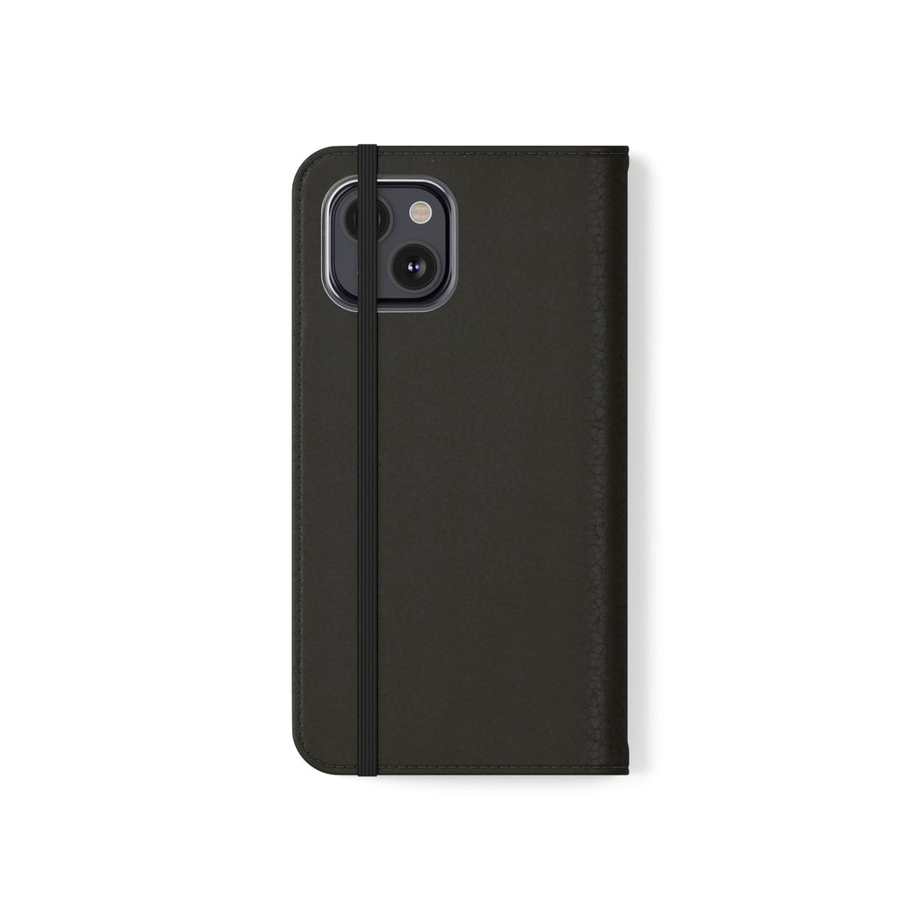 Leather Flip Case Wallet - Slim Magnetic Phone Cover with Card Slots