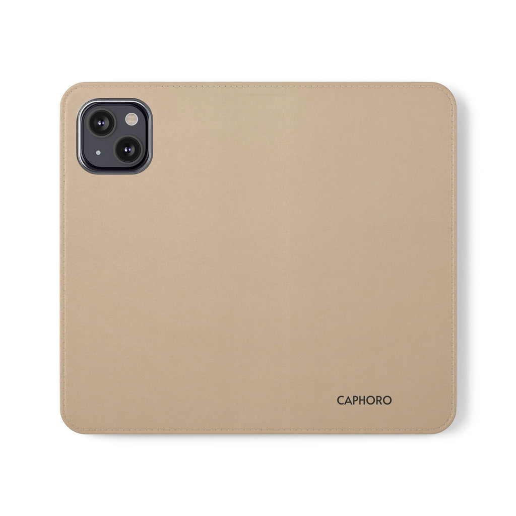 Leather Flip Phone Case with Card Slots — Magnetic Folio Wallet Case