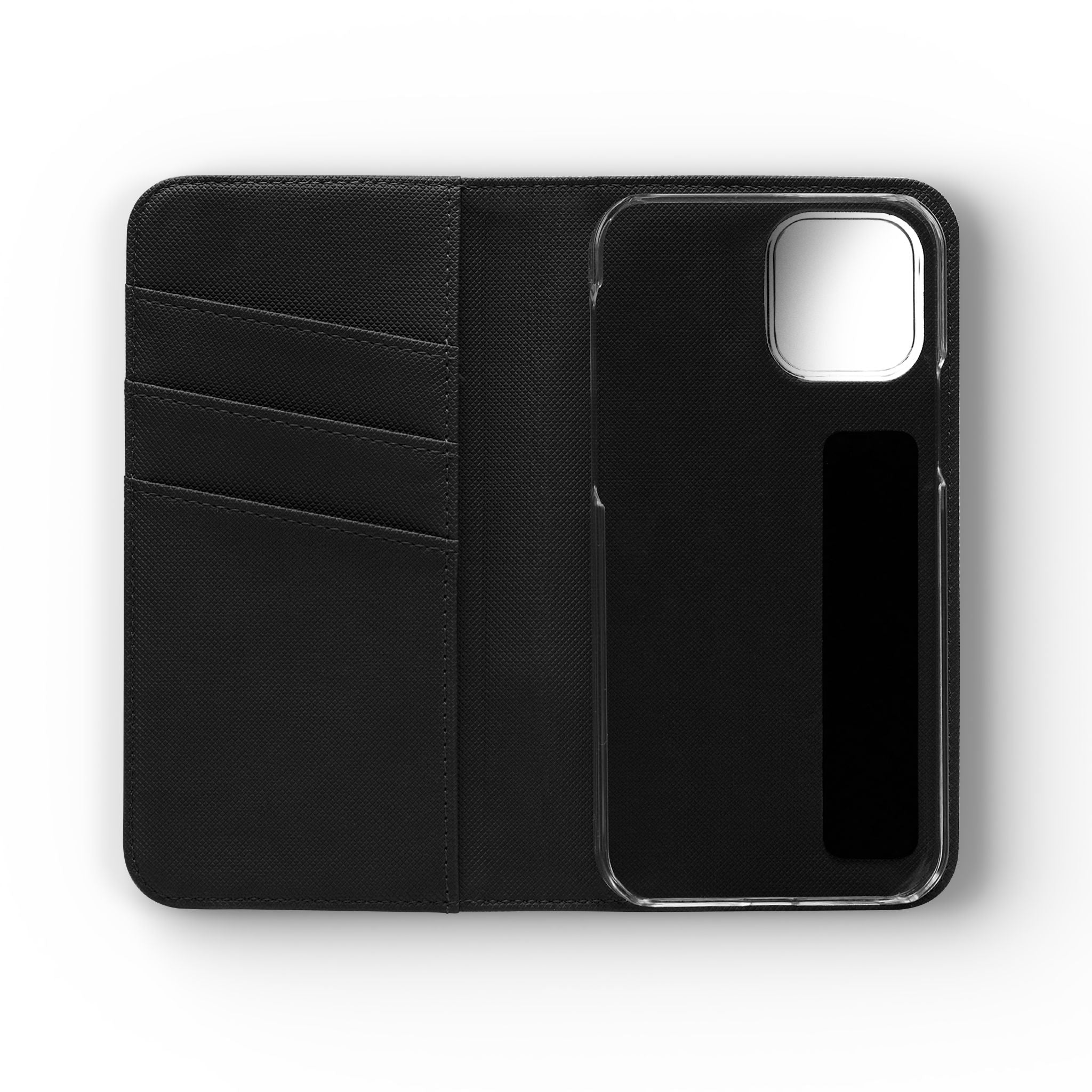 Folio Flip Phone Case – Leather Wallet Cover with Card Slots
