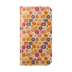 Retro Floral Flip Phone Case — Wallet Flip Case with Card Slots