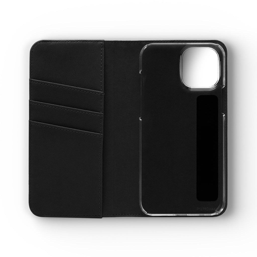Leather Flip Phone Case with Card Slots – Magnetic Wallet Cover for iPhone