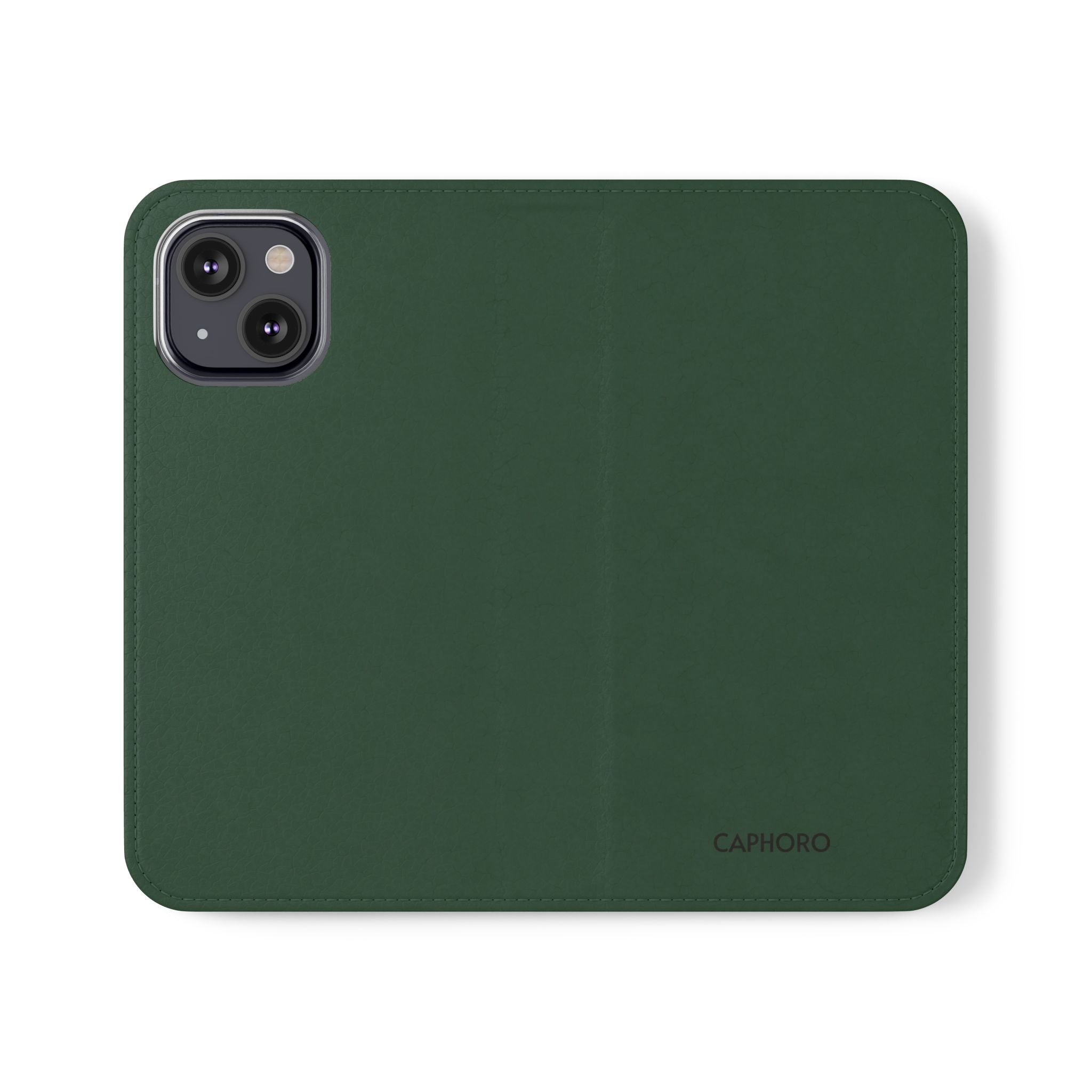 Leather Flip Phone Case with Card Slots — Slim Magnetic Wallet Cover