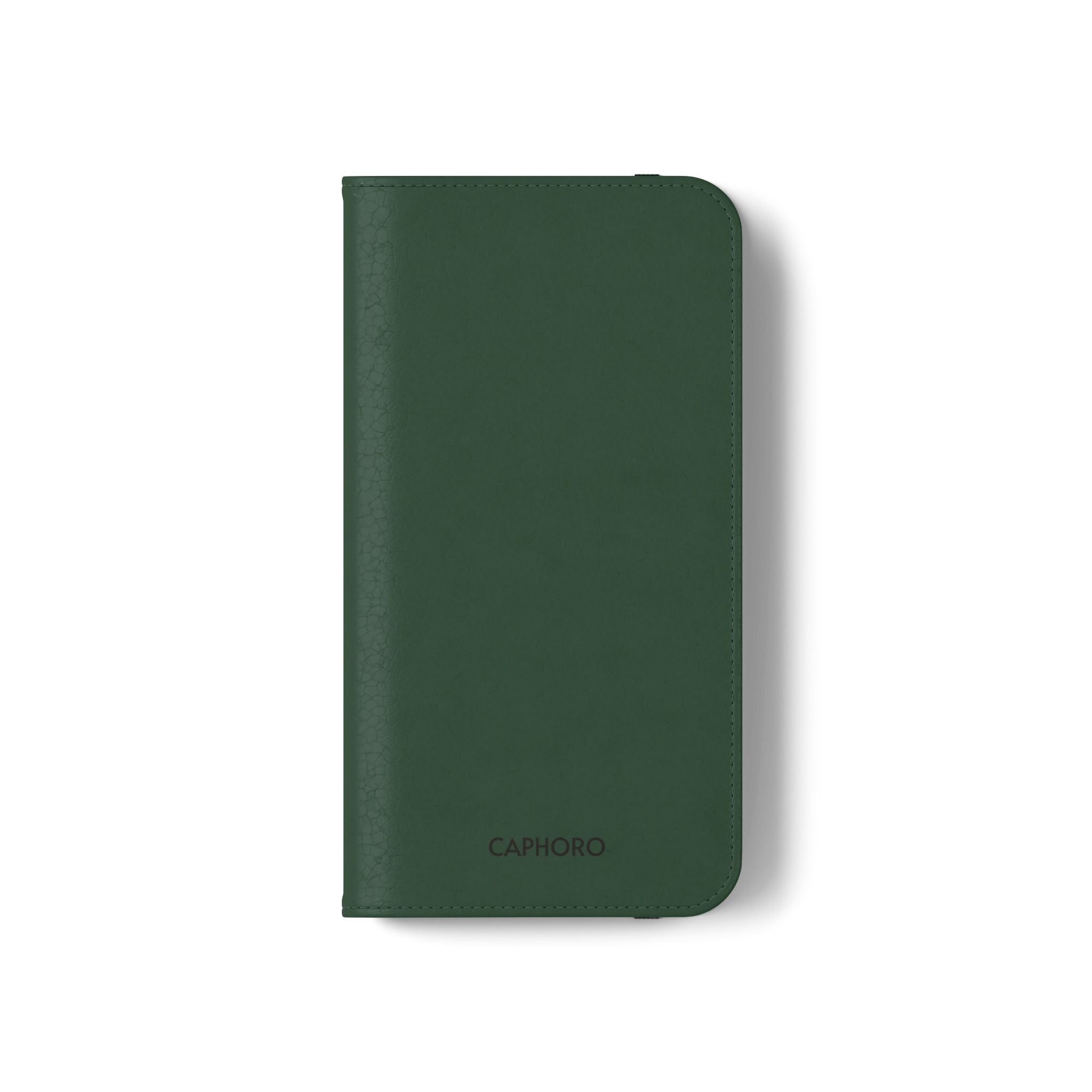 Leather Flip Phone Case with Card Slots — Slim Magnetic Wallet Cover