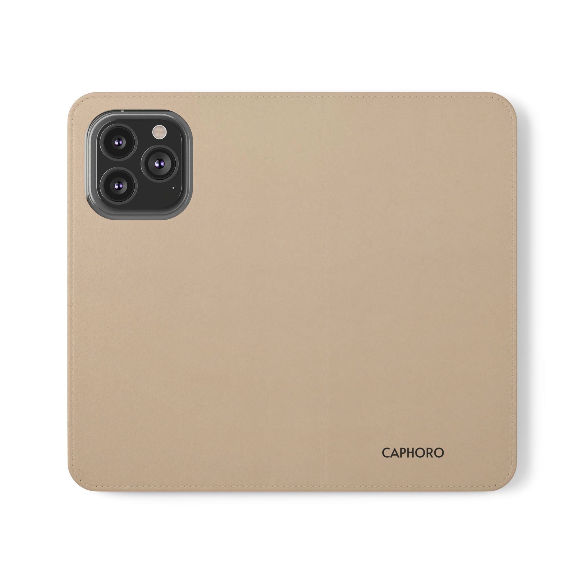 Leather Flip Phone Case with Card Slots — Magnetic Folio Wallet Case