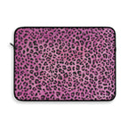 Pink Leopard Laptop Sleeve — Protective Animal Print Case for 13"-15" Laptops