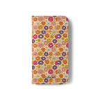 Retro Floral Flip Phone Case — Wallet Flip Case with Card Slots