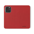 Leather Flip Phone Case with Card Slots — Magnetic Wallet Cover