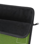 Soccer Field Laptop Sleeve – Green Football Pitch Protective Case