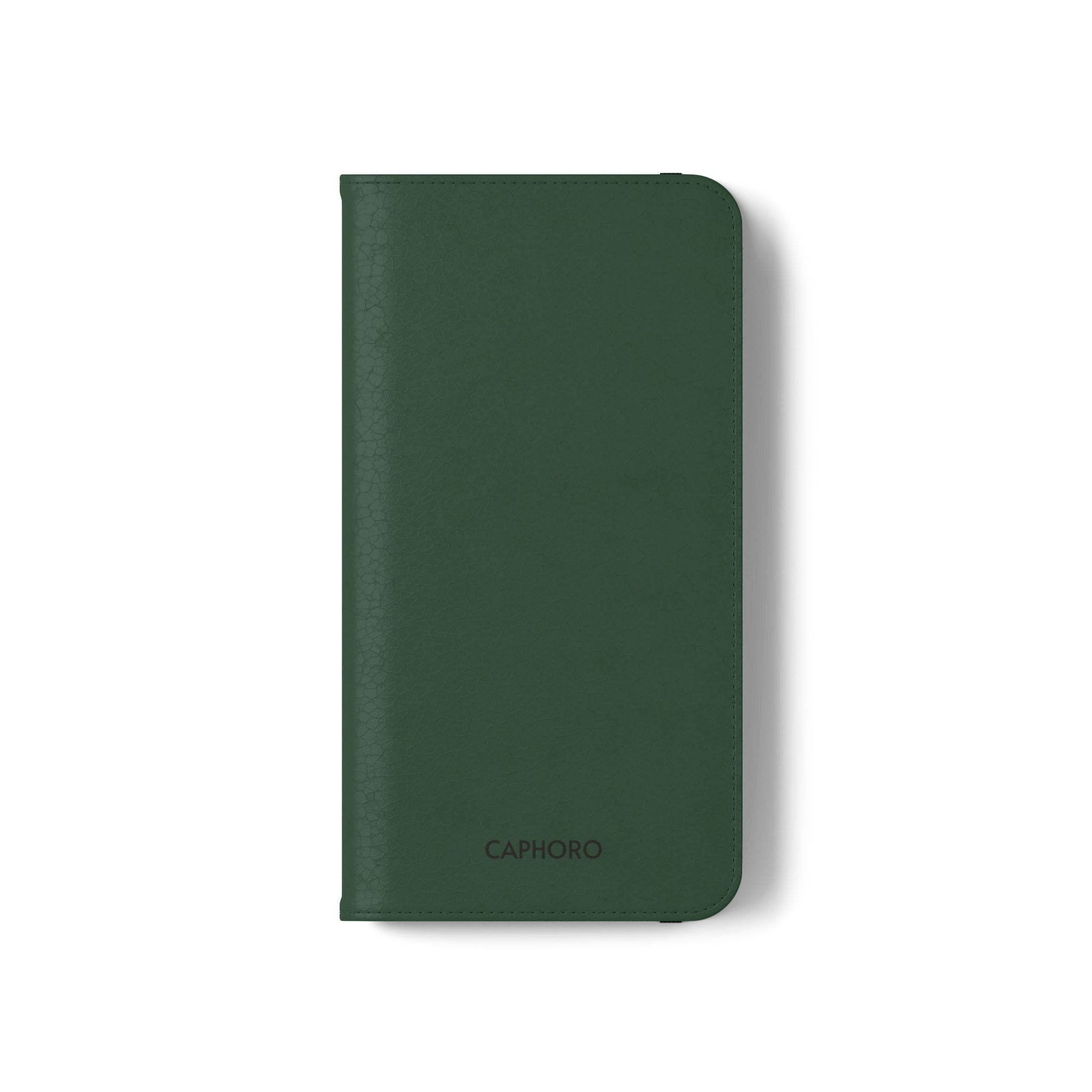 Leather Flip Phone Case with Card Slots — Slim Magnetic Wallet Cover