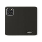 Leather Flip Case Wallet - Slim Magnetic Phone Cover with Card Slots