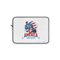Patriotic America Laptop Sleeve – 'America: Land of the Free' Statue of Liberty Design