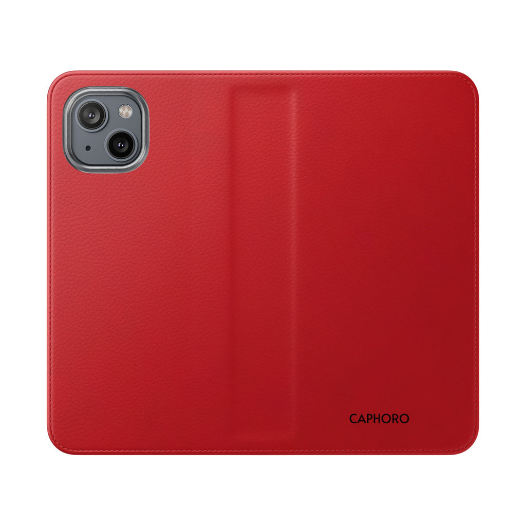 Leather Flip Phone Case with Card Slots — Magnetic Wallet Cover