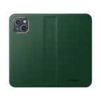 Leather Flip Phone Case with Card Slots — Slim Magnetic Wallet Cover