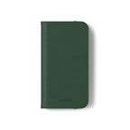 Leather Flip Phone Case with Card Slots — Slim Magnetic Wallet Cover