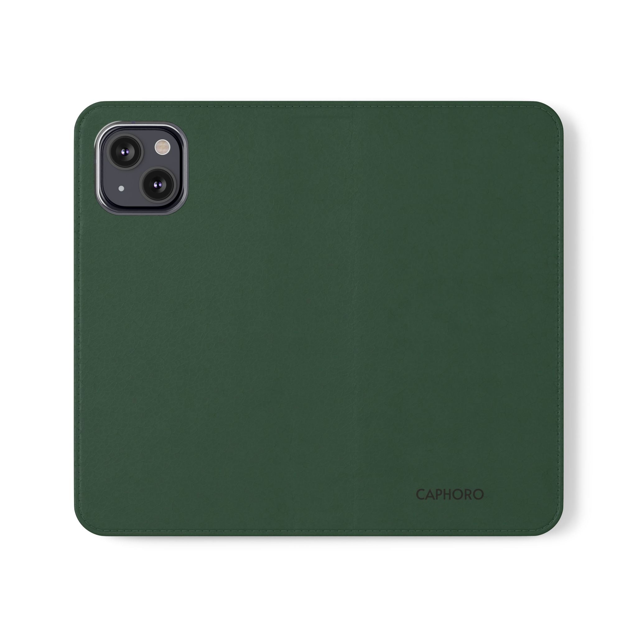 Leather Flip Phone Case with Card Slots — Slim Magnetic Wallet Cover