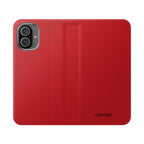 Leather Flip Phone Case with Card Slots — Magnetic Wallet Cover