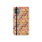 Retro Floral Flip Phone Case — Wallet Flip Case with Card Slots