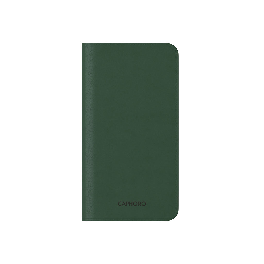 Leather Flip Phone Case with Card Slots — Slim Magnetic Wallet Cover